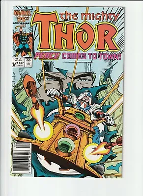 Buy Thor #371 Marvel Comics Newsstand Edition Variant 1st App Justice Peace Tva Loki • 4.79£