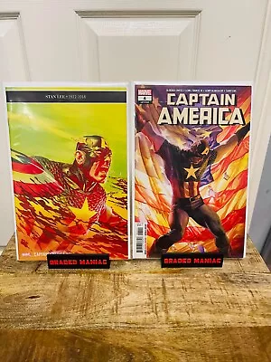 Buy Captain America #4 And #6 Alex Ross 2018 Variants • 10.95£