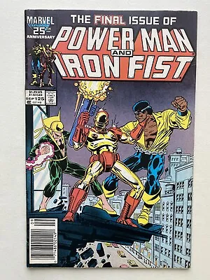 Buy Power Man And Iron Fist #125 Marvel Comics 1986 Final Issue! Gemini Shipped!! • 7.92£