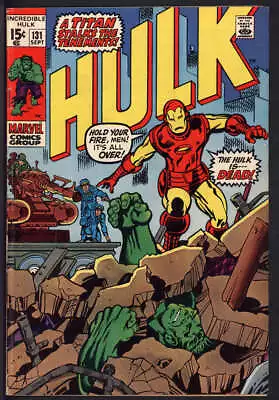 Buy Incredible Hulk #131 4.5 // 1st Appearance Of Jim Wilson Marvel Comics 1970 • 35.98£