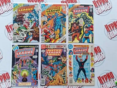 Buy Justice League Of America Bronze Lot #144,146,150,168,182,209 DC 1977  • 35.49£