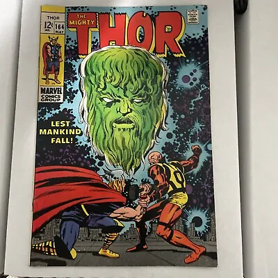 Buy Thor #164 Marvel 1969  Stan Lee Jack Kirby Him Warlock 1st Athena • 43.69£