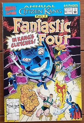 Buy Fantastic Four Annual 25, Citizen Kang Part 3, Marvel Comics, 1992, Fn+ • 16.99£