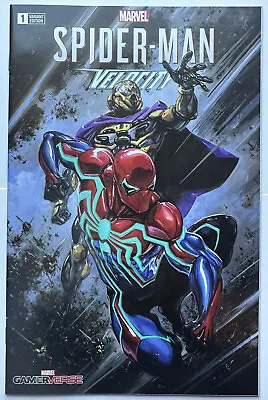 Buy SpiderMan Velocity #1 Trade Dress Clayton Crain Scorpion Comics #592/1000 W/COA • 15.98£