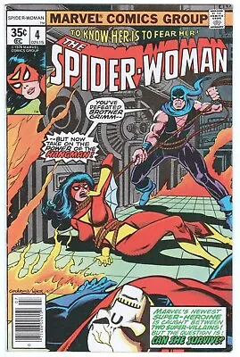 Buy Spider-Woman #4 ~ MARVEL 1978 ~ HANGMAN VG • 7.88£
