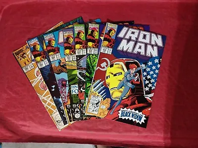Buy Iron Man #260,266,268,271,272,274,276 - (7 Book Comic Lot) VF - Marvel 1992 • 15.75£