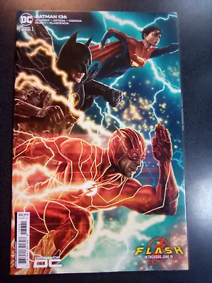 Buy Batman #136 Cover E Lee Bermejo Flash Movie Variant DC Comic Book NM First Print • 4.74£