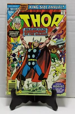 Buy Thor King-Size Annual #6 - 1st Cover Appearance Korvac - Guardians Of The Galaxy • 28.46£