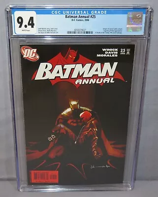 Buy BATMAN Annual #25 (Origin Of Jason Todd's Return) CGC 9.4 NM DC Comics 2006 • 47.41£