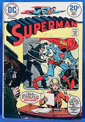 Buy Superman #275 (1974) **MARK JEWELERS** - World Of Krypton Backup Story - FN- • 19.98£