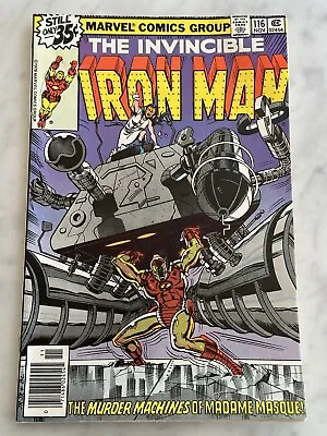 Buy Iron Man #116 VF/NM 9.0 - Buy 3 For Free Shipping! (Marvel, 1978) AF • 7£