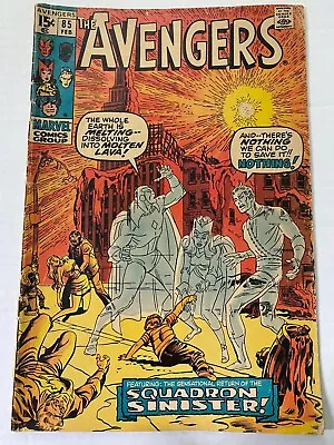 Buy AVENGERS #85 The World Is Not For Burning! 1971 Squadron Supreme Marvel Comics • 28.12£
