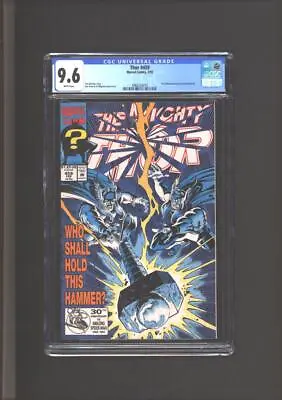 Buy Thor #459 CGC 9.6 Eric Masterson Becomes Thunderstrke 1993 • 31.97£