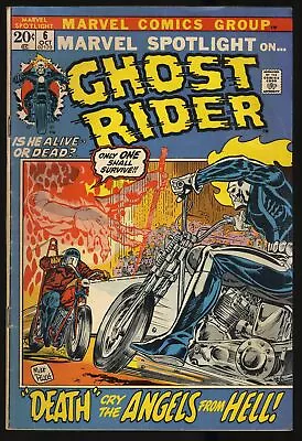 Buy Marvel Spotlight #6 VG- 3.5 2nd Full Appearance Of Ghost Rider! Marvel 1972 • 43.23£