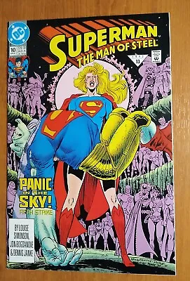Buy Superman The Man Of Steel #10 - DC Comics 1st Print • 6.99£