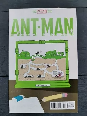 Buy Ant-Man #3, Katie Cook Ant-Man Farm Variant Cover! Marvel Comics 2015.Like New  • 3£