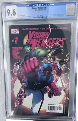 Buy YOUNG AVENGERS #1 2005 CGC 9.6  First Kate Bishop/Young Avengers Major Key MCU • 197.65£