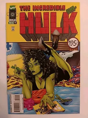 Buy Incredible Hulk # 441 Key She-Hulk Pulp Fiction Cover Homage Sharp Copy 1996 • 31.61£