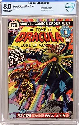 Buy Tomb Of Dracula 30 Cent Price Variant #44 CBCS 8.0 1976 22-2768525-016 • 118.59£