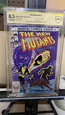 Buy NEW MUTANTS #1 CBCS SS 8.5 Signed By Chris Claremont & Bob McLeod! Not CGC • 119.55£