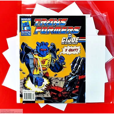Buy Transformers # 263  1 Marvel Weekly Comic 31 3 90 1990 UK A Good Gift (Lot 3082 • 8.50£