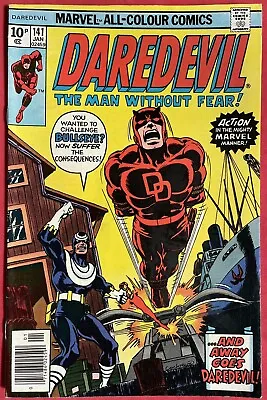 Buy Daredevil #141 (1977) 3rd Appearance Bullseye UK Price Variant • 14.95£