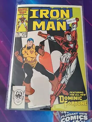 Buy Iron Man #213 Vol. 1 High Grade Marvel Comic Book Cm86-108 • 7.11£
