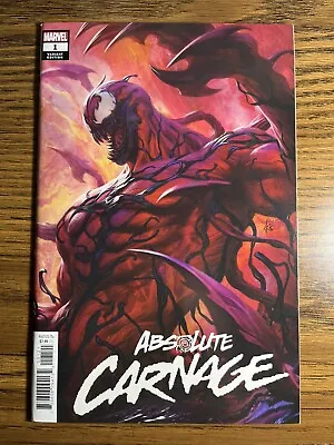 Buy Absolute Carnage 1 Nm/nm+ Artgerm Variant Donny Cates Story Marvel Comics 2019 • 7.19£