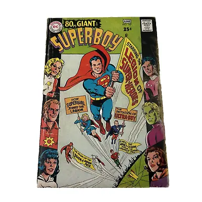 Buy 80 Page Giant Superboy#147 Legion Of Super-heroes Dc Comics Square Bound 1968 • 23.71£
