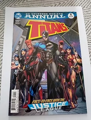 Buy Titans (2016) Volume 3 Annual #1 DC Universe Rebirth Annual • 2£