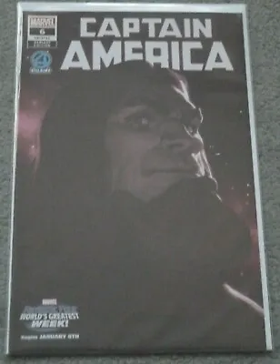 Buy Captain America #6..djurdjevic Villains Variant..marvel 2019 1st Print..vfn+ • 2.99£