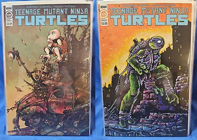 Buy Teenage Mutant Ninja Turtles #127 Cover A & B Lot 2022 VF/NM • 3.93£