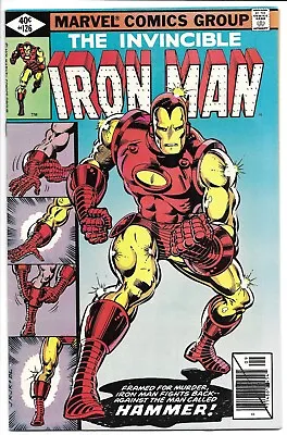 Buy Iron Man #126 Fn+ 6.5 Awesome John Romita Jr. Cover! Bronze Age Marvel! Hammer! • 24.12£