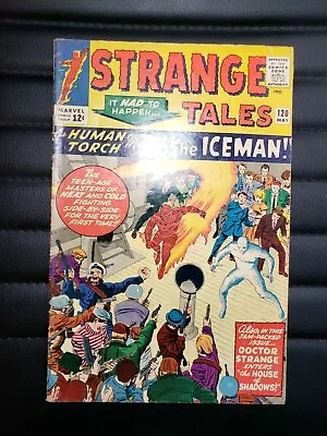 Buy Strange Tales #120 -  Very Good/Fine| VG/FN | 5.0 - Many Pics! Iceman & Torch! • 181.05£