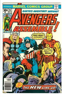 Buy Avengers #151 7.5 // Jack Kirby Cover Art Marvel 1976 • 39.42£
