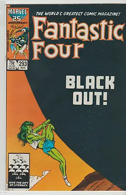 Buy *** Marvel Comics Fantastic Four #293 (1986) 1st Print F *** • 2.95£