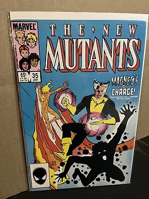 Buy New Mutants 35 🔑MAGNETO BECOMES HEADMASTER🔥1986 Copper Marvel Comics🔥NM- • 5.57£