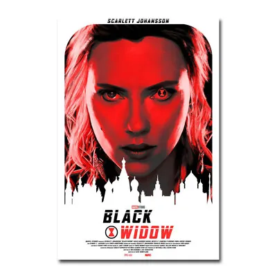 Buy Black Widow 2020 Movie Art Comics Silk Canvas Film Poster Print 12x18 24x36 Inch • 9£