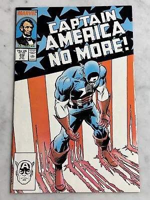 Buy Captain America #332 KEY Steve Rogers Resigns In HG! (Marvel, 1987) • 10.33£
