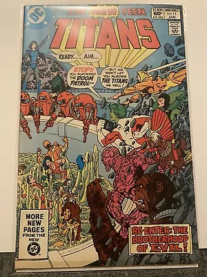 Buy THE NEW TEEN TITANS #15 1982 DC Comic • 1.99£