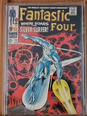 Buy 🔥Fantastic Four #72🔥 - 1968 Iconic Silver Surfer Cover! • 188.88£