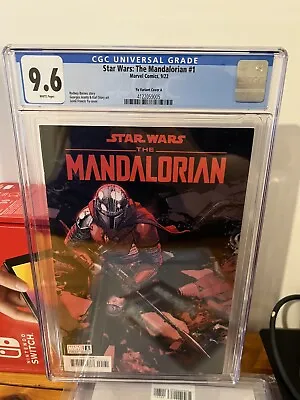 Buy Star Wars The Mandalorian #1 1:50 Yu Variant Cgc 9.6 1st App Din Djardin/mando • 115£