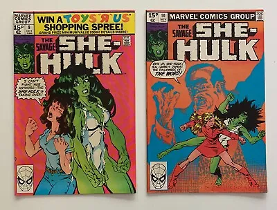 Buy Savage She-Hulk #9 & 10 Comics (Marvel 1980) FN+ Bronze Age Issues. • 18.95£