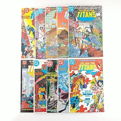 Buy The New Teen Titans #10-19 Lot George Perez (1985 DC) 11 12 13 14 15 16 17 18 19 • 15.82£