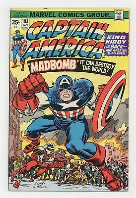 Buy Captain America #193 VG 4.0 1976 • 15.66£