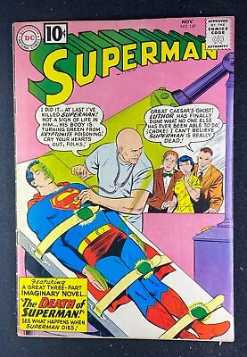 Buy Superman (1939) #149 FN- (5.5) Curt Swan Legion Of Super-Heroes App Lex Luthor • 79.17£