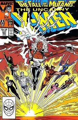 Buy The Uncanny X-Men #227 -- The Fall Of The Mutants  (FN/VF | 7.0) • 3.19£