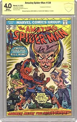 Buy Amazing Spider-Man #138 CBCS 4.0 SS Conway/Thomas 1974 23-0AE1106-009 • 114.78£