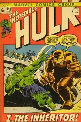 Buy Incredible Hulk (Vol 2) # 149 (VryFn Minus-) (VFN-) Price VARIANT AMERICAN • 23.99£