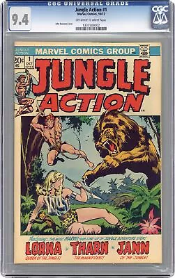 Buy Jungle Action #1 CGC 9.4 1972 1335509002 • 91.62£